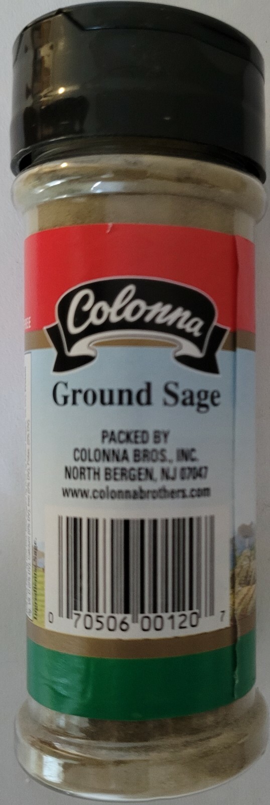 Culinary Herbs, Sage Seasoning 1.25 oz Flip-Top Shaker
