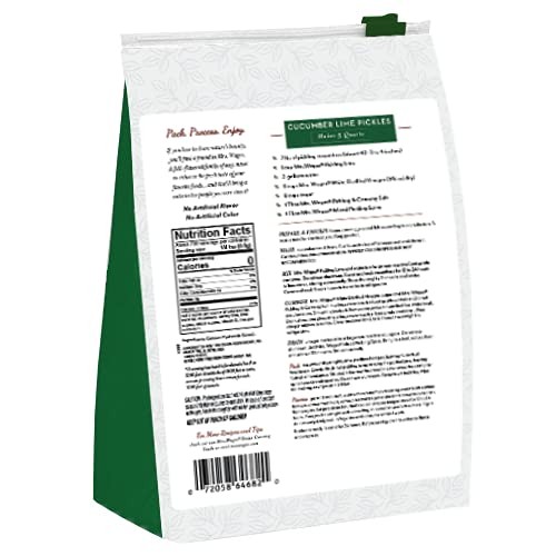 Mrs. Wages Pickling Lime, Easy-To-Make, Crispy Flavorful 1 Pound (Pack of 1)
