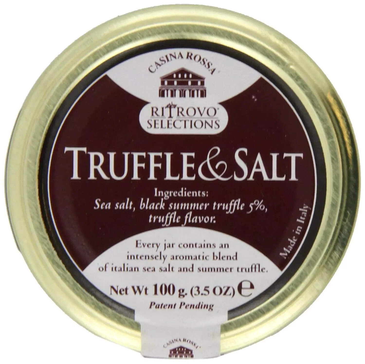 Casina Rossa Italian Sea Salt & Black Summer Truffle Salt | Delicious on steaks