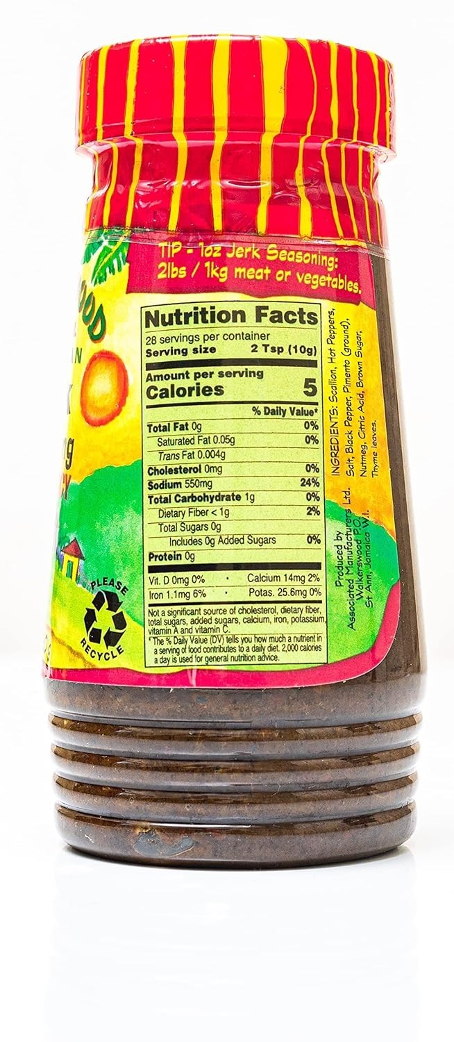 Caribbean-Style Jerk Seasoning Paste, 10 oz – Versatile Hot Flavor for Meats
