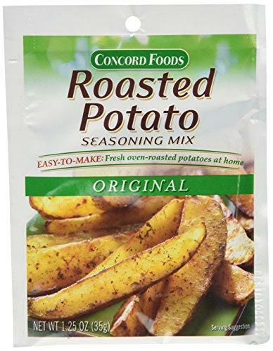 Concord Foods Roasted Potato Seasoning Mix (1 packet – seasons 5 pounds of