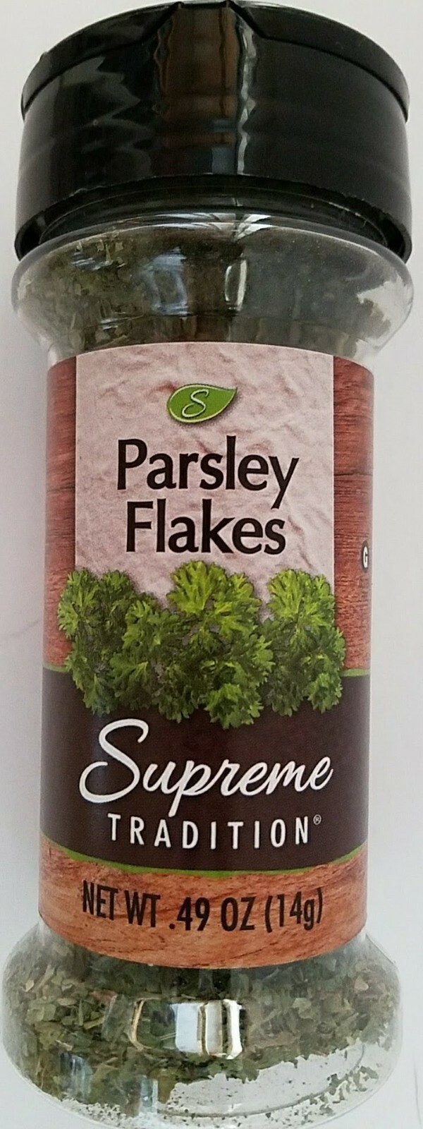 Culinary Parsley Flakes 0.49 oz (14g) Flip-Top Shaker