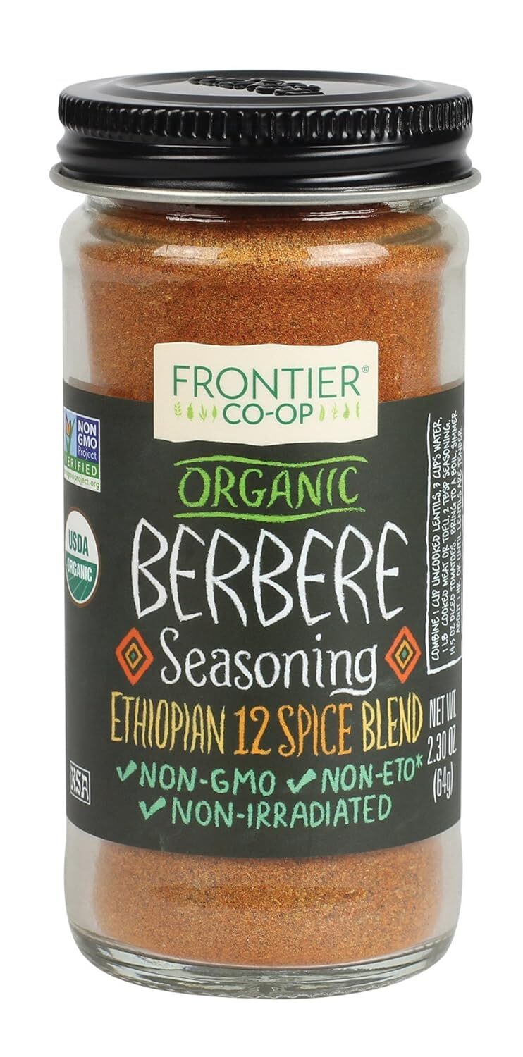 Frontier Nat Prod Co-Op Berbere Seasoning Organic 1 Each 2.3 Oz