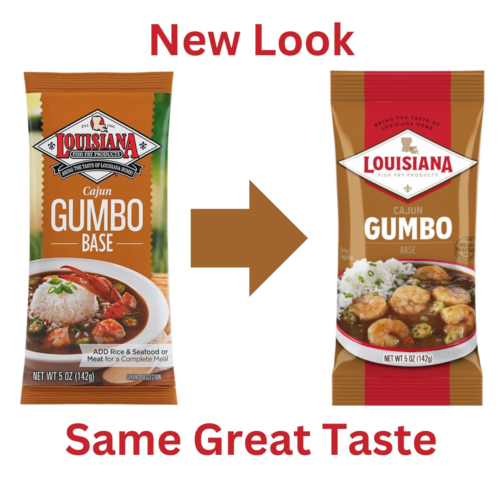 Louisiana Fish Fry Cajun Gumbo Base, 5 Ounces (Pack Of 24)