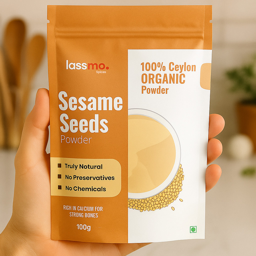 Ceylon Sesame Seeds Powder Sesam Spice Baking Coocking Dishes Herb Vegan Organic
