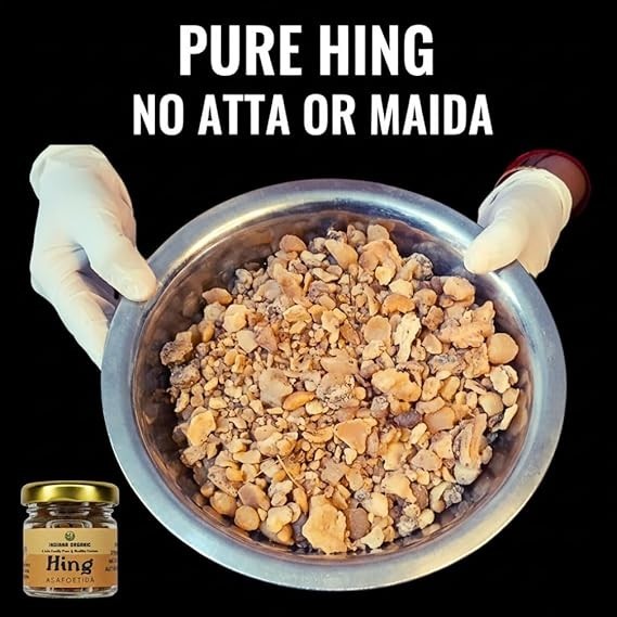 Organic Hing whole Strong | trongest Pure Asafoetida 100% Natural Hing – 10gm