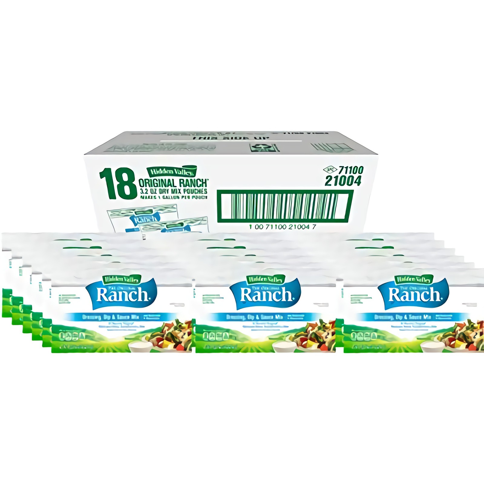 Hidden Valley, Ranch Original Dry Mix, Gluten Free, 1 Gallon (18 Count)