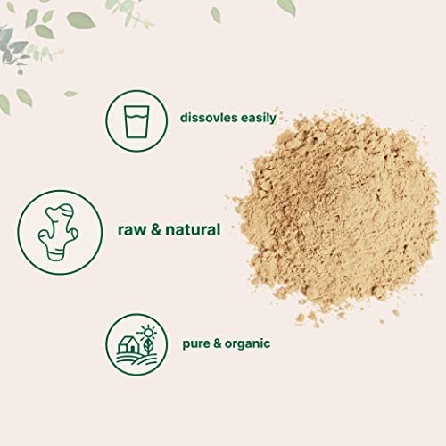 Organic Ginger Powder 2lbs | Premium Spice for Baking, Cooking & Tea | Non-GMO,