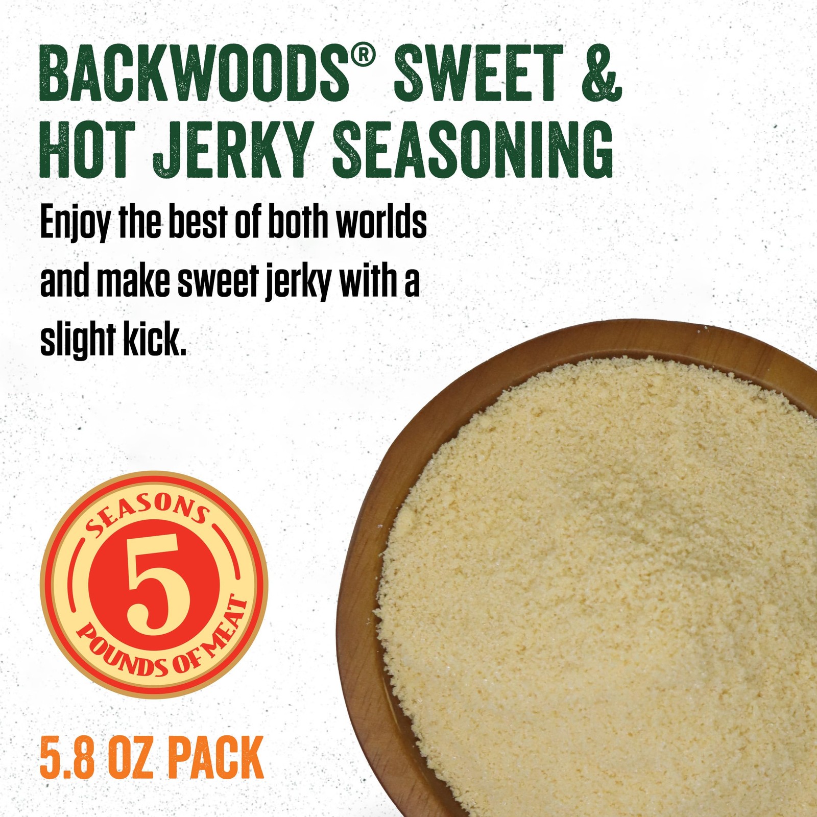 LEM Products Backwoods Sweet & Hot Jerky Seasoning, Ideal for Wild Game and Dome