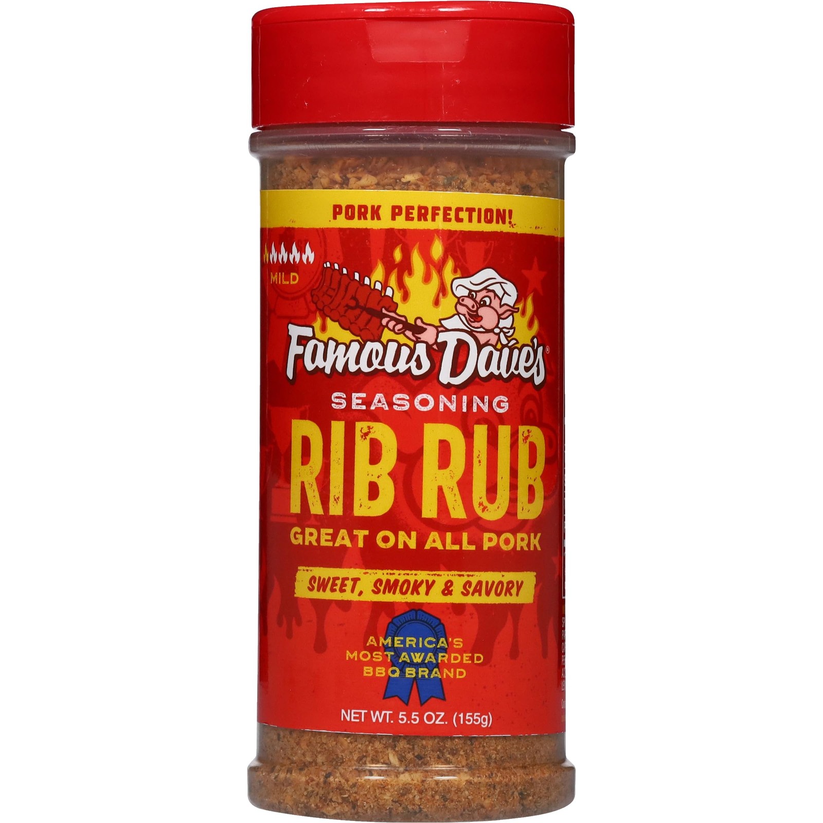 Rib Rub Seasoning – 5.5 oz Pack for Grilling, Smoking, and BBQ Flavors