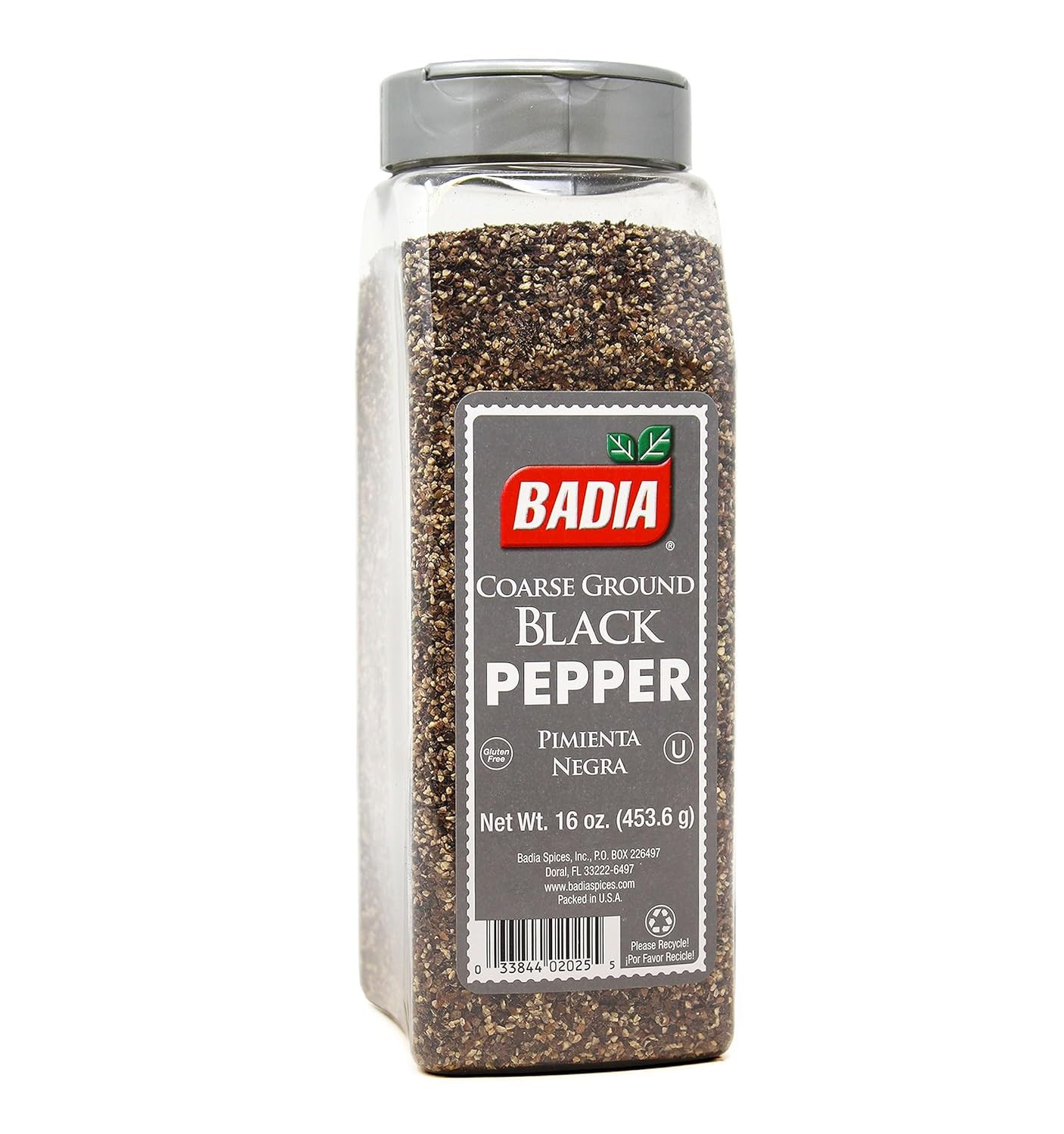 Coarse Ground Black Pepper, 16 Oz – Bold Peppercorn Seasoning for Steaks