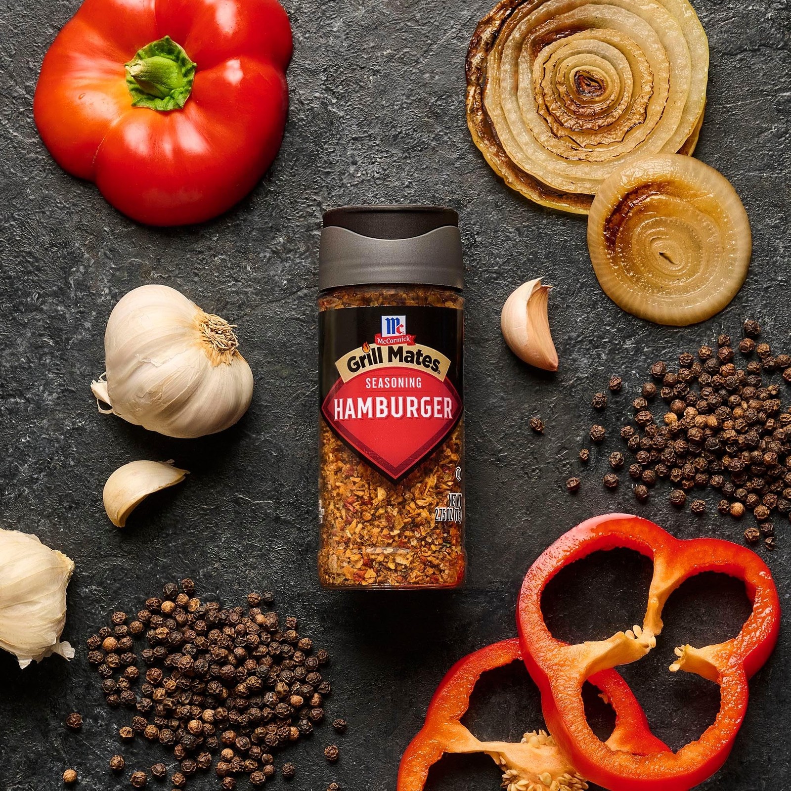 McCormick Grill Mates Hamburger Seasoning, 2.75 oz Ounce (Pack of 1)