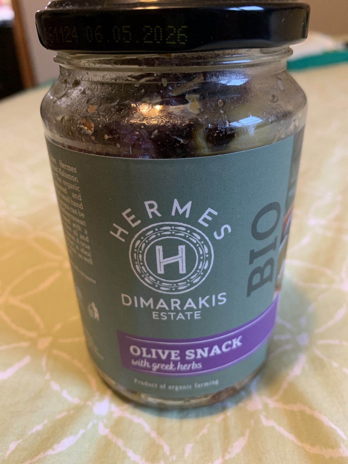 Organic Olives Mixed Black And Green -Brined In Olive Oil And Mediterranean Spic
