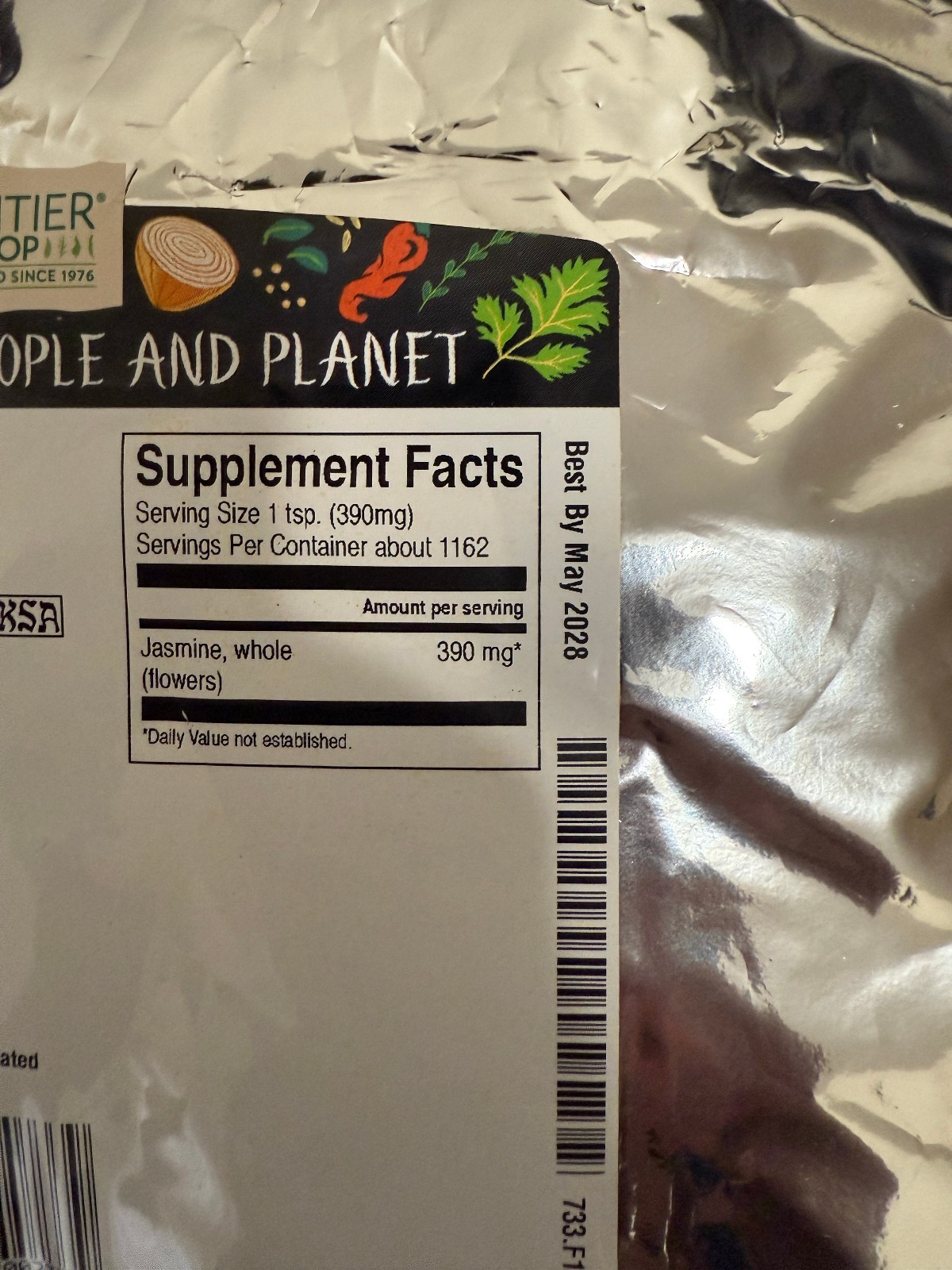 Frontier Co-op Jasmine Flowers Whole 1 lb
