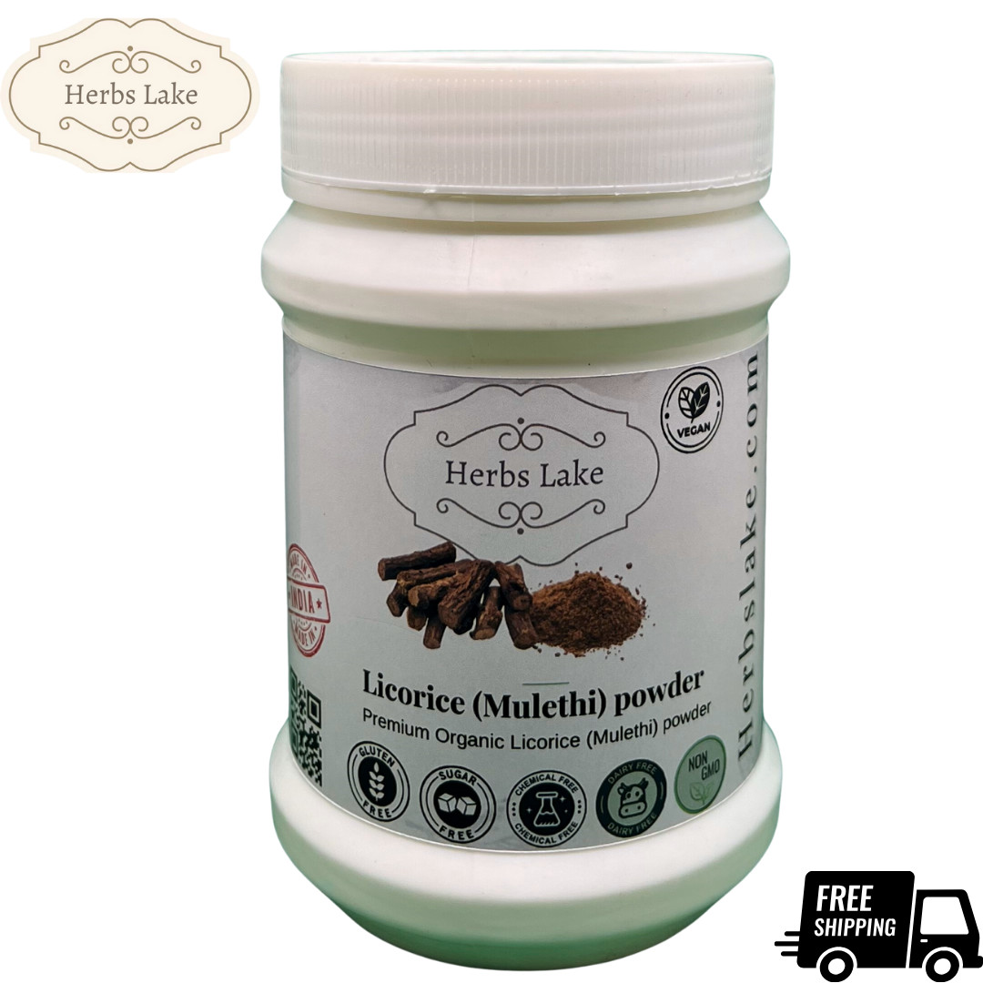 Licorice Root Powder Soothe Digestion Sweeten Naturally Free Shipping