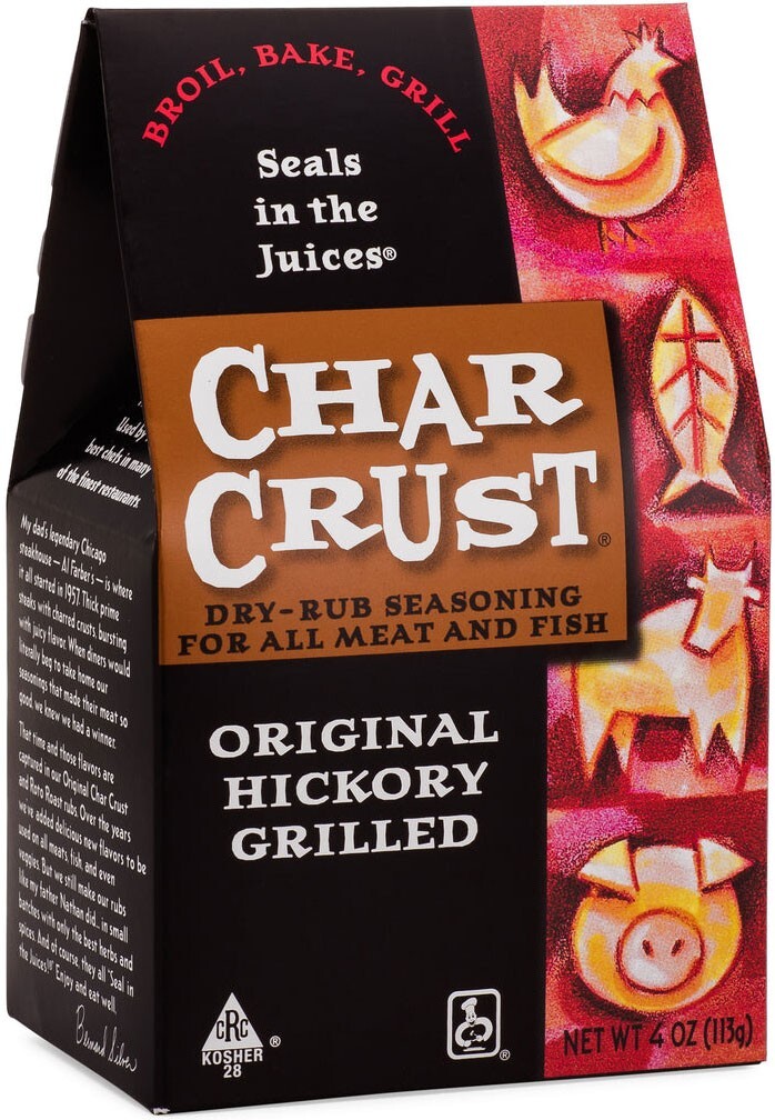 Char Crust Original Hickory Grilled Dry Rub – 4 oz