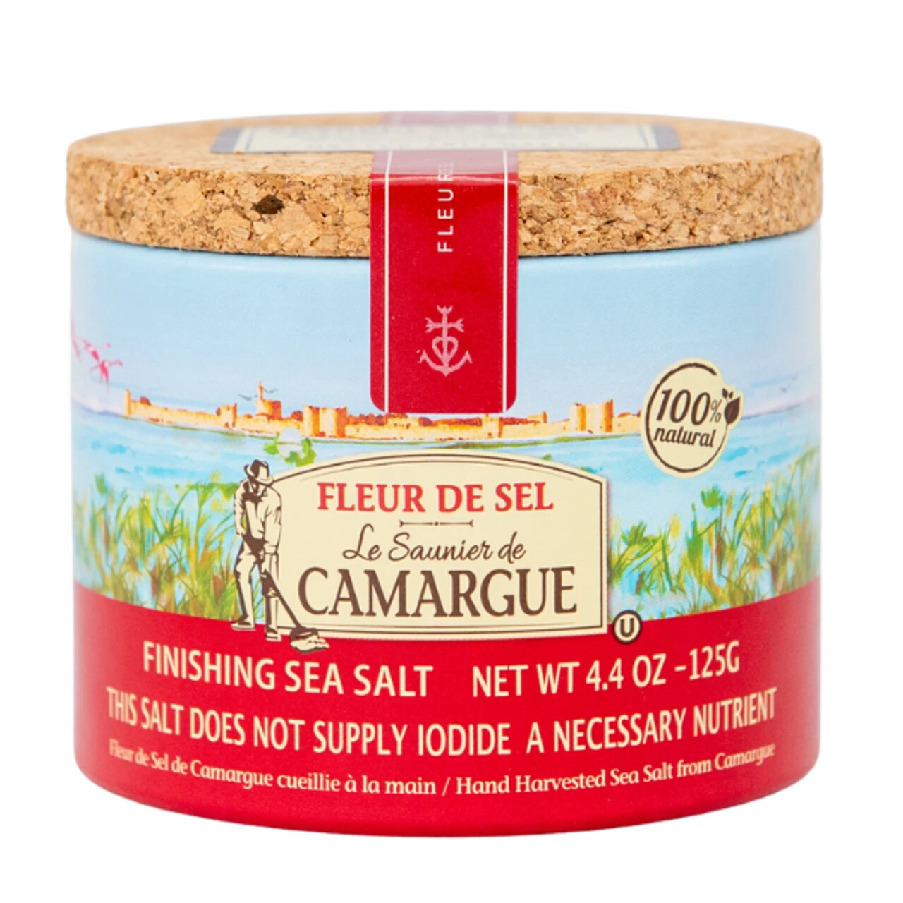 Le Saunier De Camargue Fleur De Sel Premium Sea Salt From France 4.4 OZ