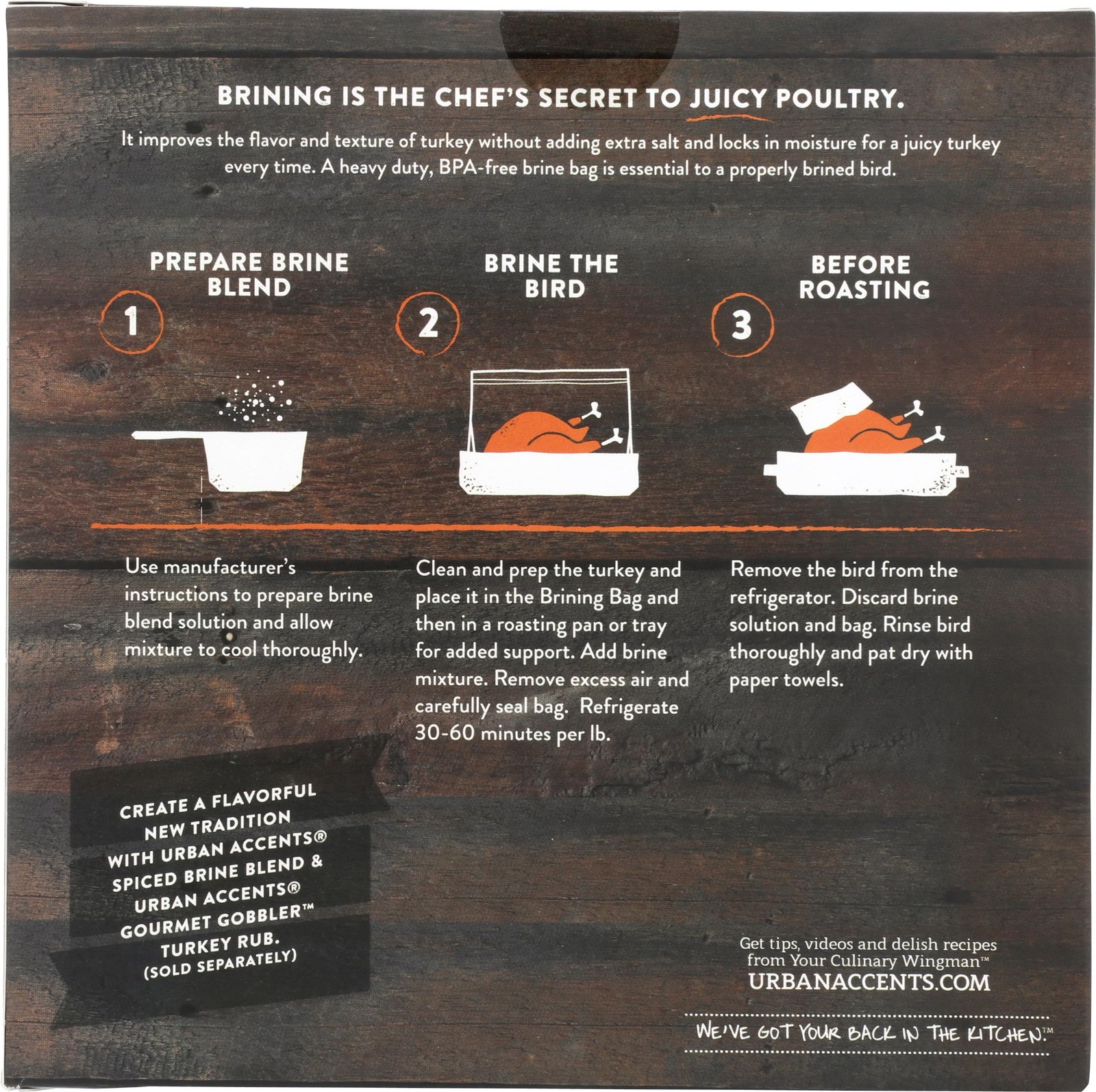 Gourmet Turkey Brining Bag, 3.2 Ounce