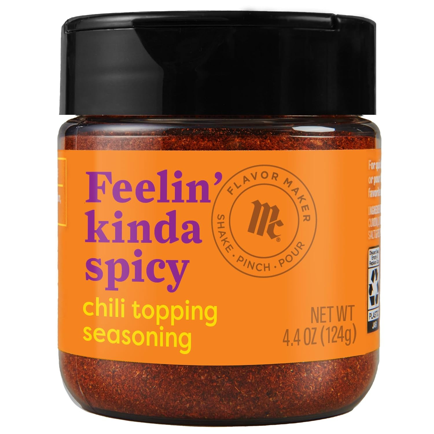 Chili Topping Seasoning, Flavor Maker, 4.4 oz