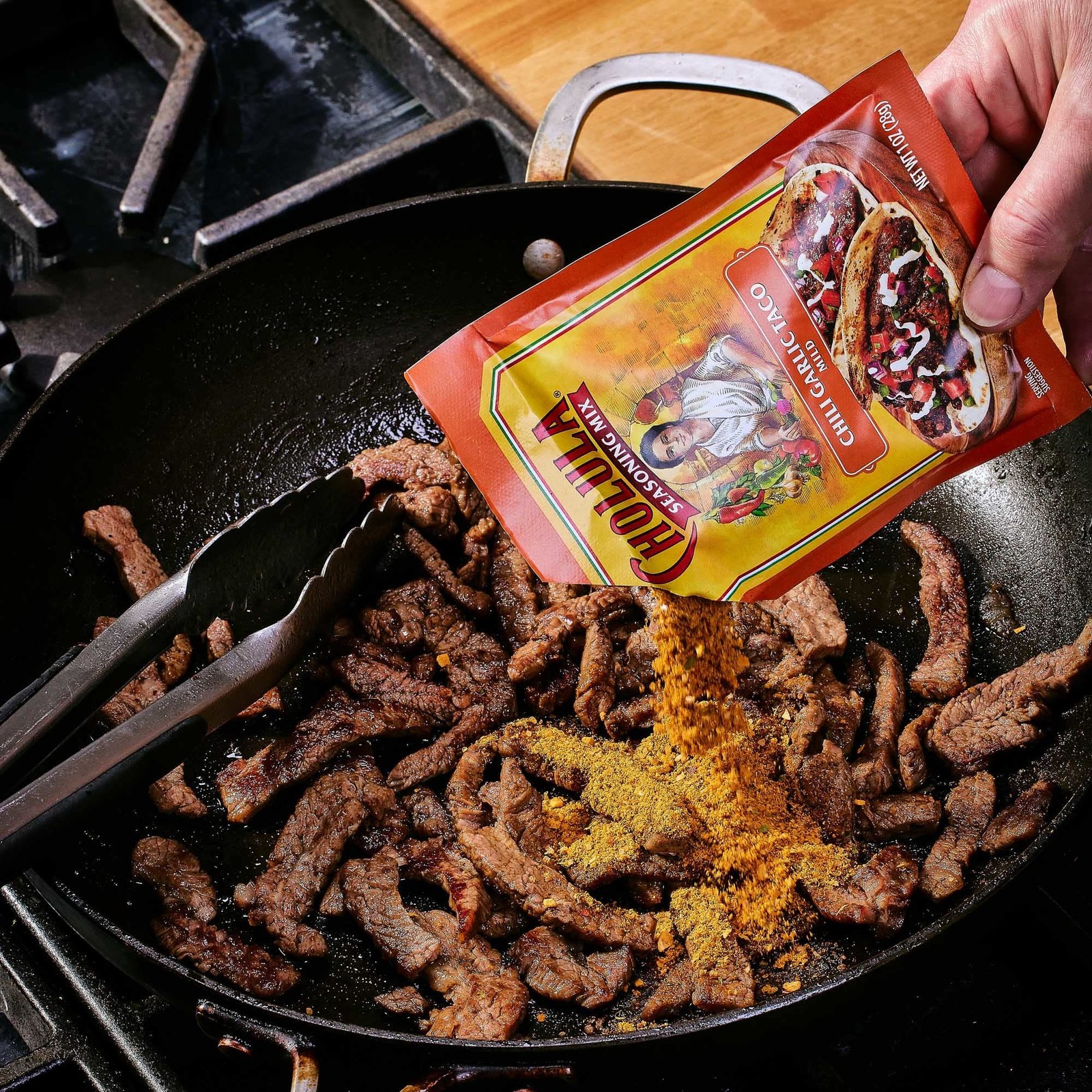 Cholula Chili Garlic Taco Seasoning Mix, 1 oz (Pack of 1 Ounce 12)
