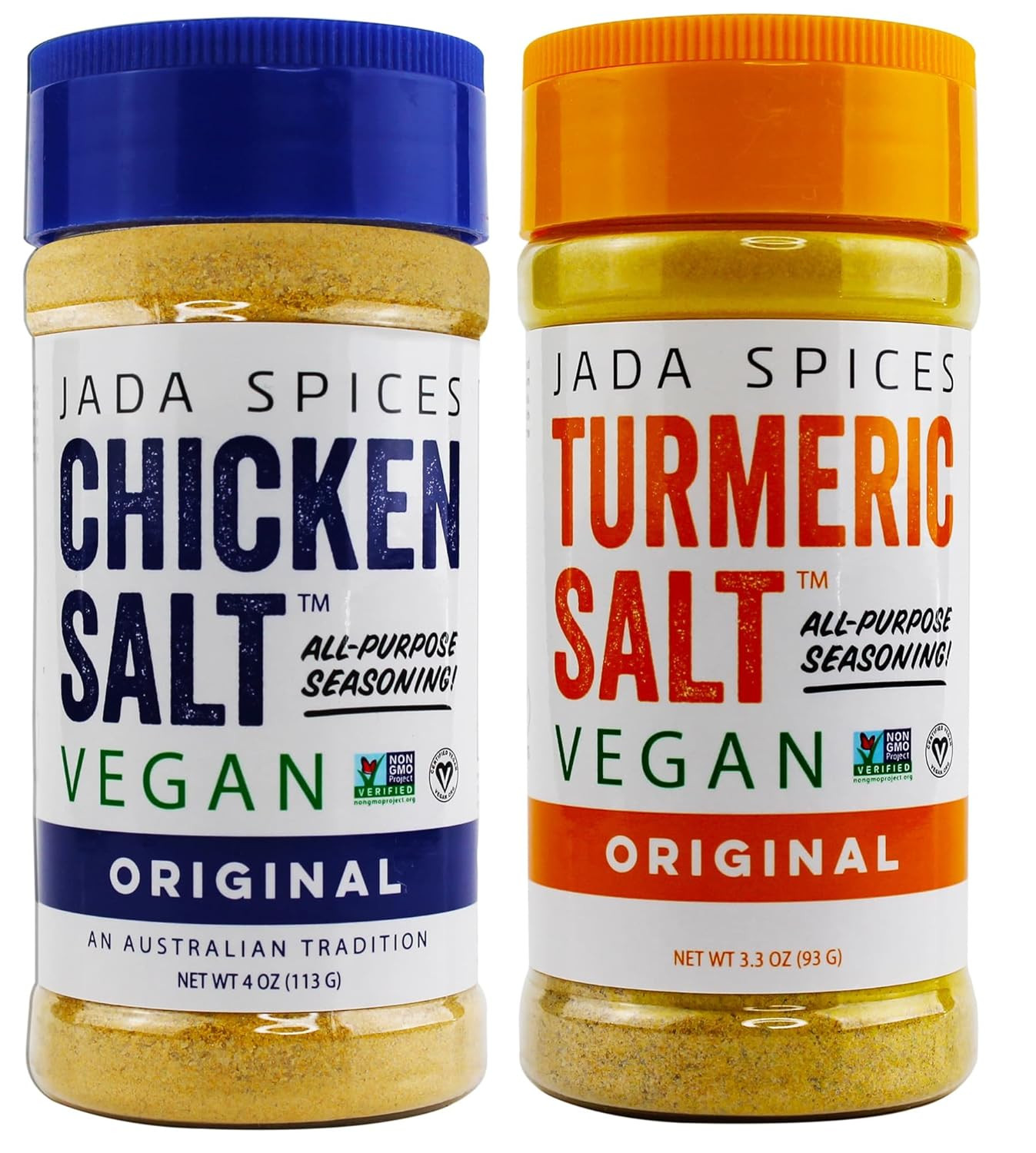JADA Spices Chicken Salt Spice and Seasoning – Original, Turmeric Salt – Vegan,