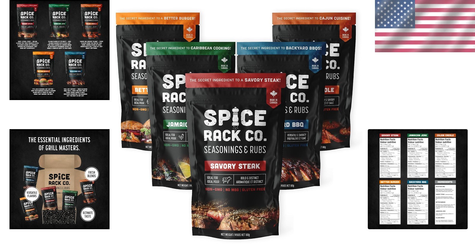 BBQ Seasonings And Rubs – Smoking & Grilling Spices and Seasonings Sets, Gril…