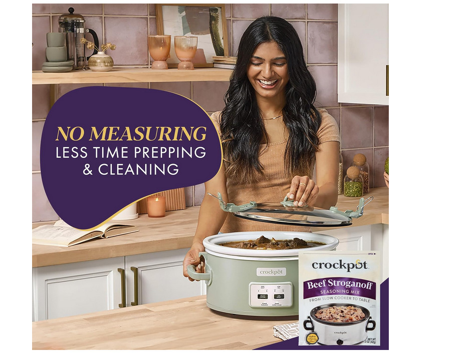 New – Crock-Pot Seasoning Mix, 1.5 Ounce – ( Select Your Flavor )