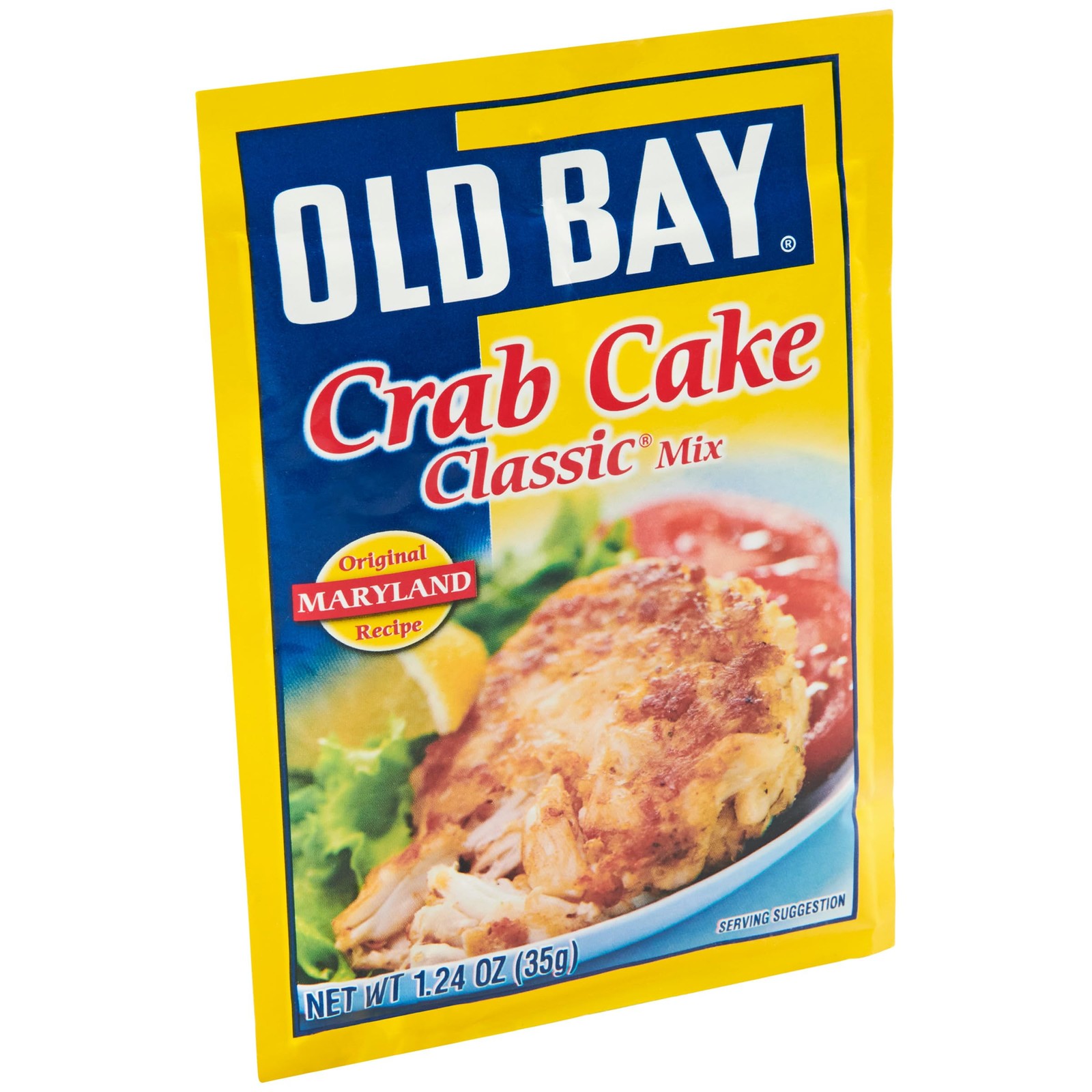 OLD BAY Crab Cake Classic Mix, 1.24 oz Ounce (Pack of 1), No Color