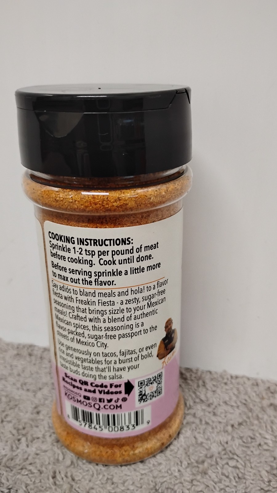 Asst. Clean Eating KOSMOS Q Seasoning (You’re buying your spices choice).
