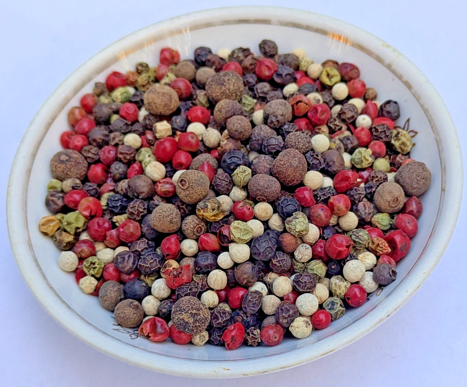 5 PEPPERCORNS RAINBOW MIXED 2, 4, 6, 8, 10 , 12 OZ, 1, 2 LB RESEALABLE BAG