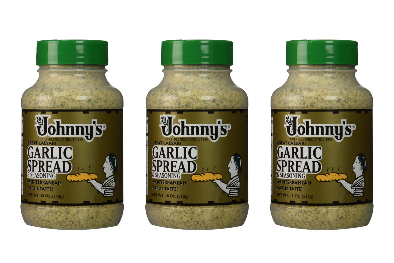 Johnny’s Garlic Spread & Seasoning, 510g/18oz (3pk) {Imported from Canada}