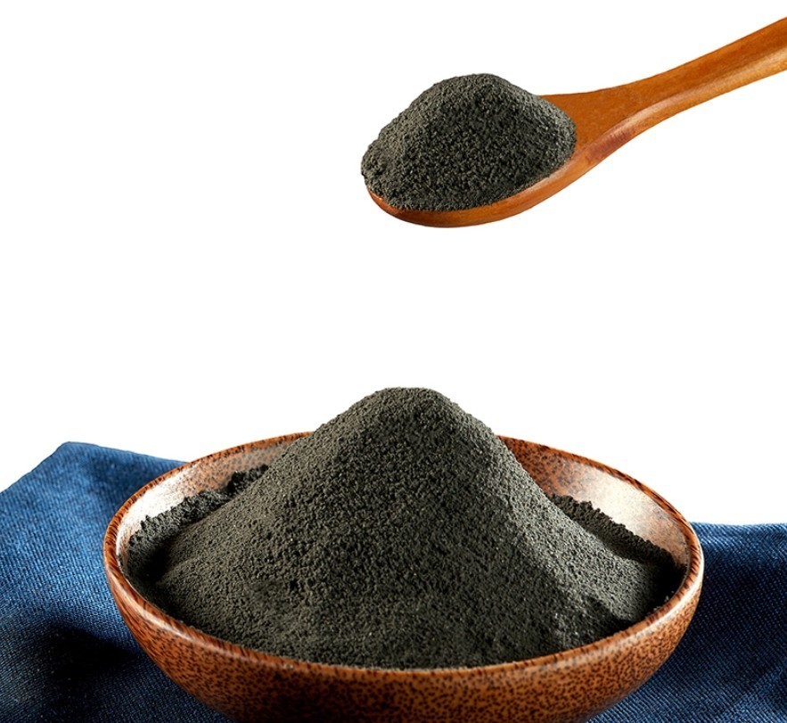 Black Sesame Seeds & Purple Rice Nuts Powder Instant Cereal Snack Drink Vegan