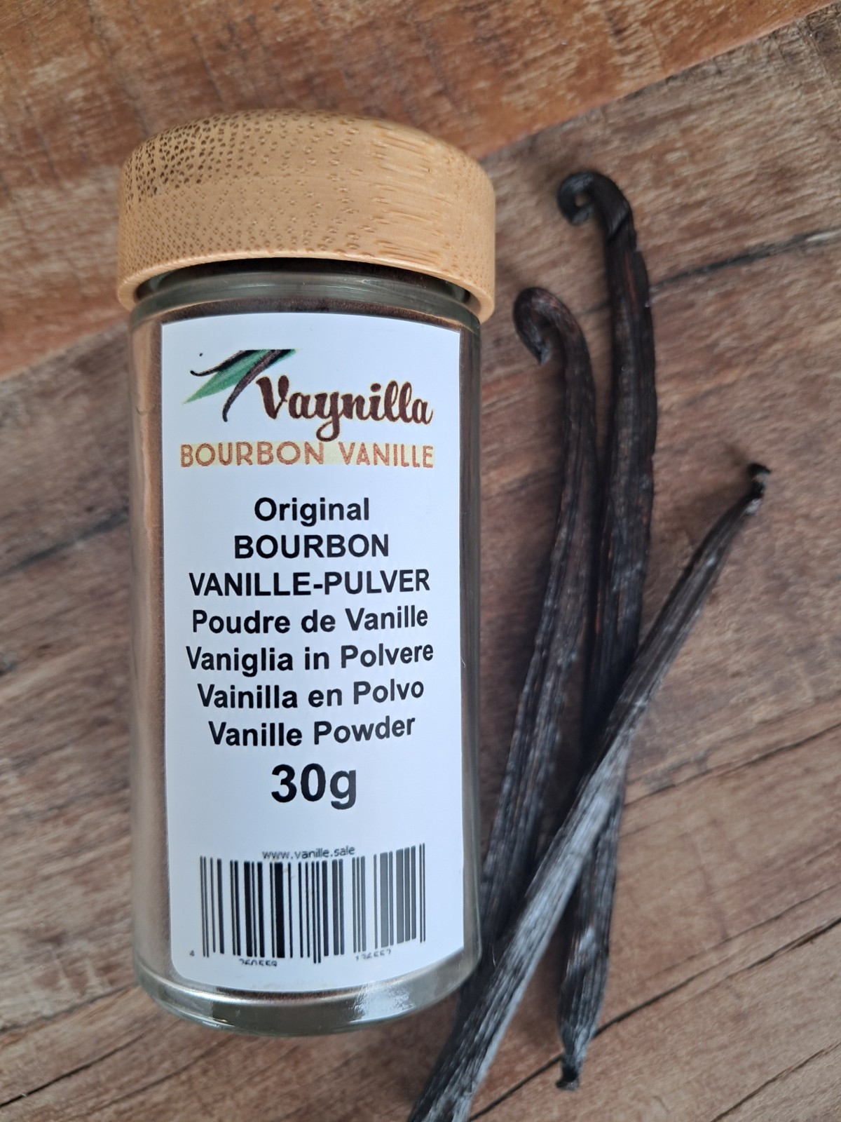 Bourbon Vanilla Powder Premium Natural (30g) Vanilla Powder from Madagascar