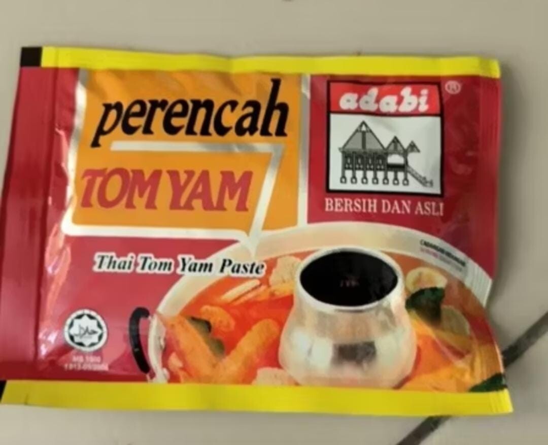 10 x Adabi Perencah Tom Yam (Thai Tom Yam Paste) 40g – FREE SHIPPING