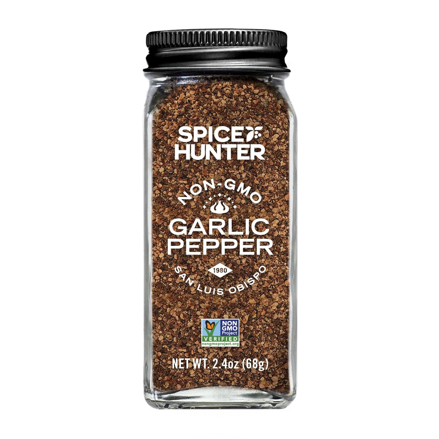The Spice Hunter Garlic Pepper All Purpose Seasoning 2.4 Ounce Salt Free