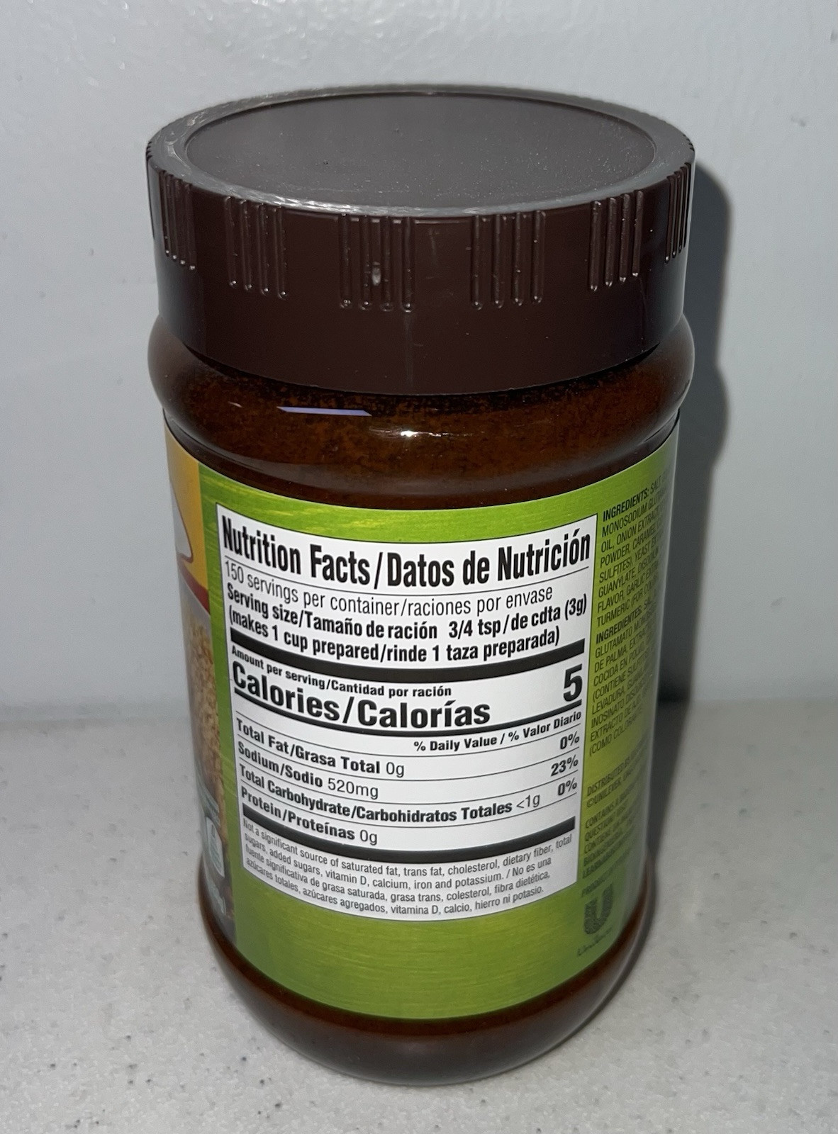 KNORR Caldo Con Sabor de Res of Beef Bouillon BB1/25 15.9oz