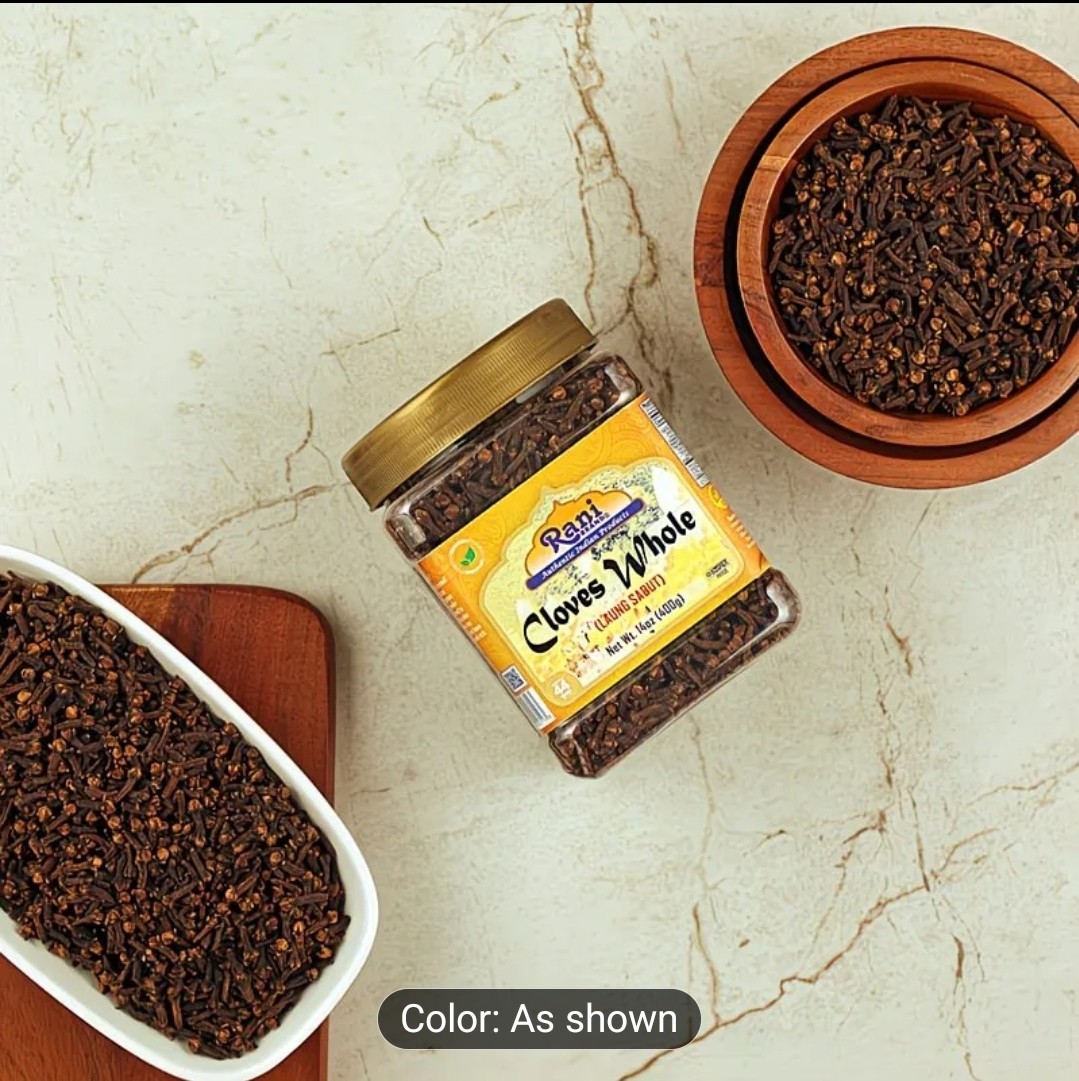 Rani Cloves Whole (Laung) 14oz (400g) Great for Food, Tea, Pomander Balls…
