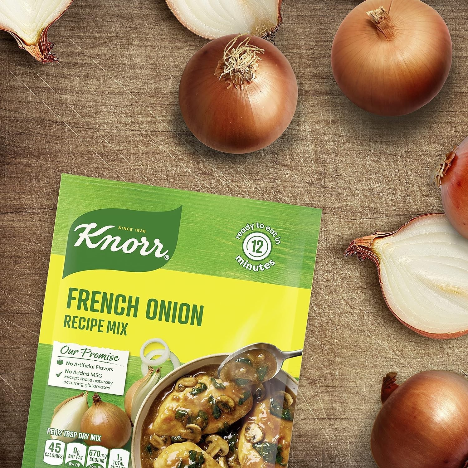 Knorr French Onion Recipe Mix Pack of 12 14oz Easy Soup Dip Seasoning Mix