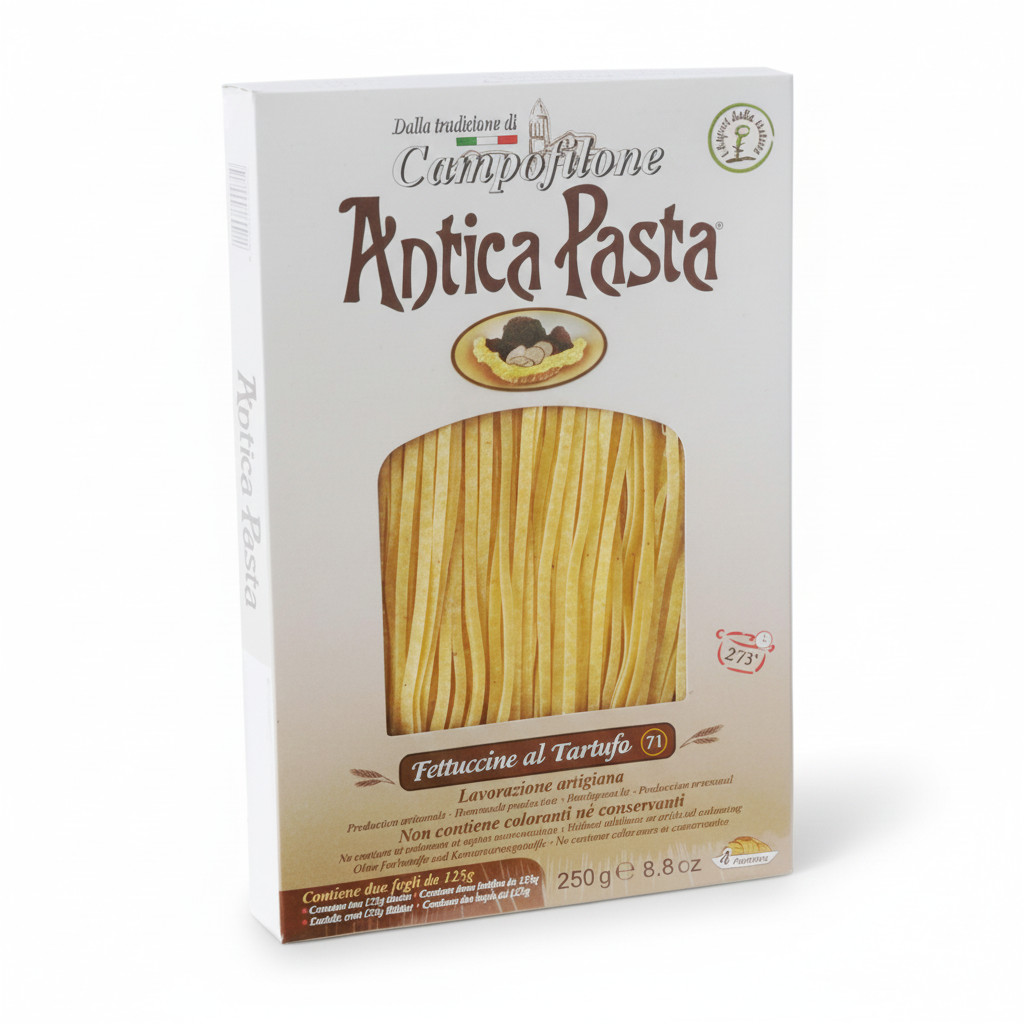 Fresh Italian White Truffle Fettuccine Dinner Kit – 1oz Truffle Gourmet Set