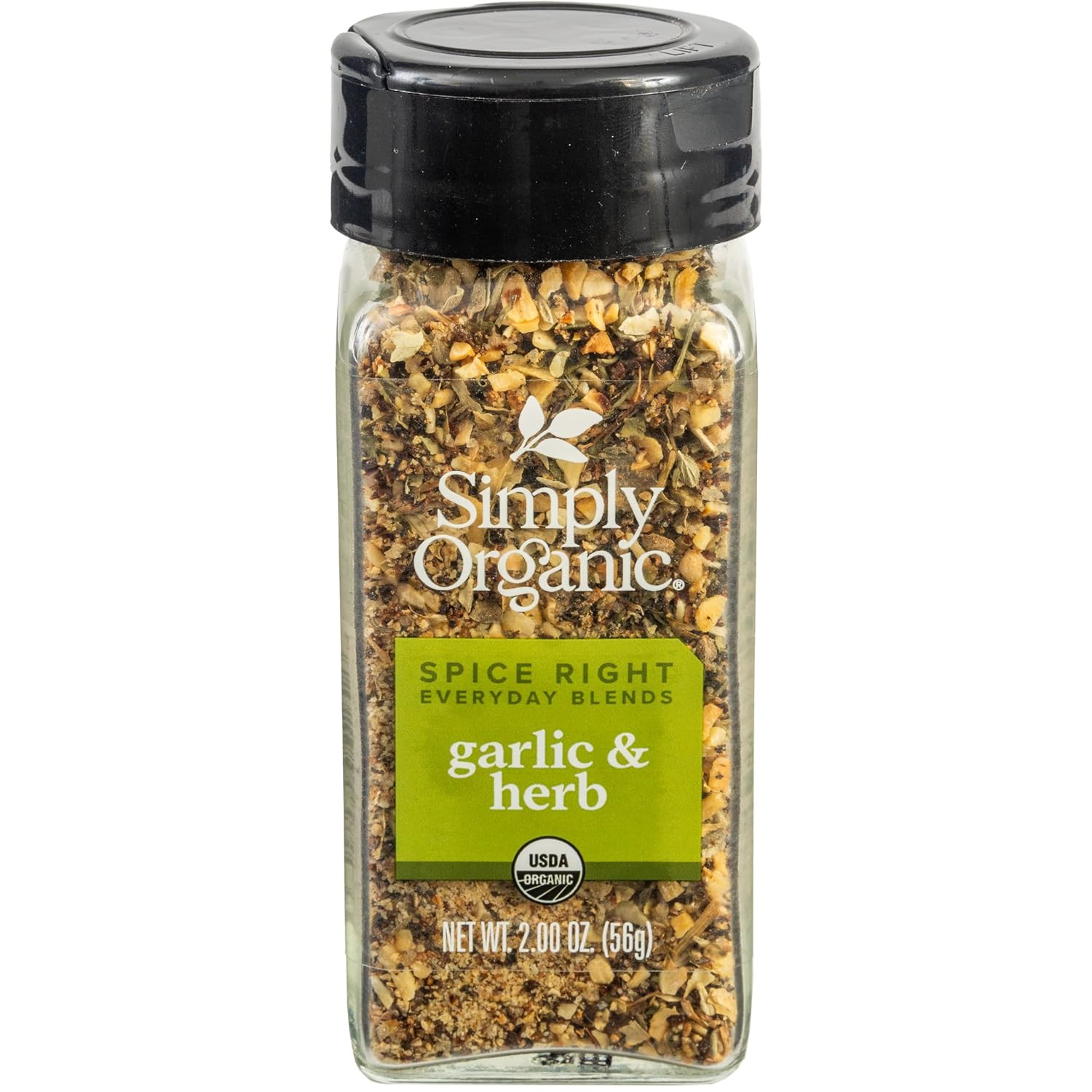 Spice Right Everyday Seasoning Blends, Garlic & Herb, 2 Ounce