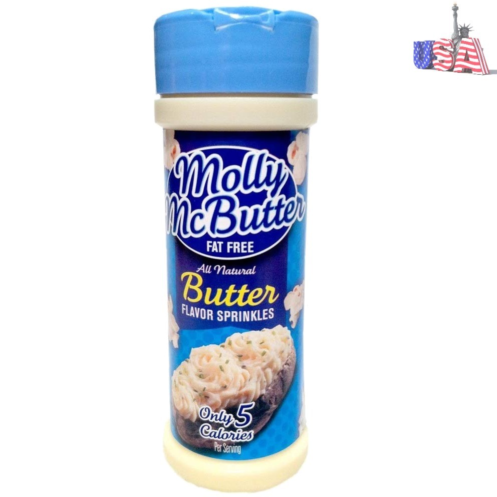 Versatile 2oz Butter Flavor Sprinkles in Cream White – 3 Containers for Baking
