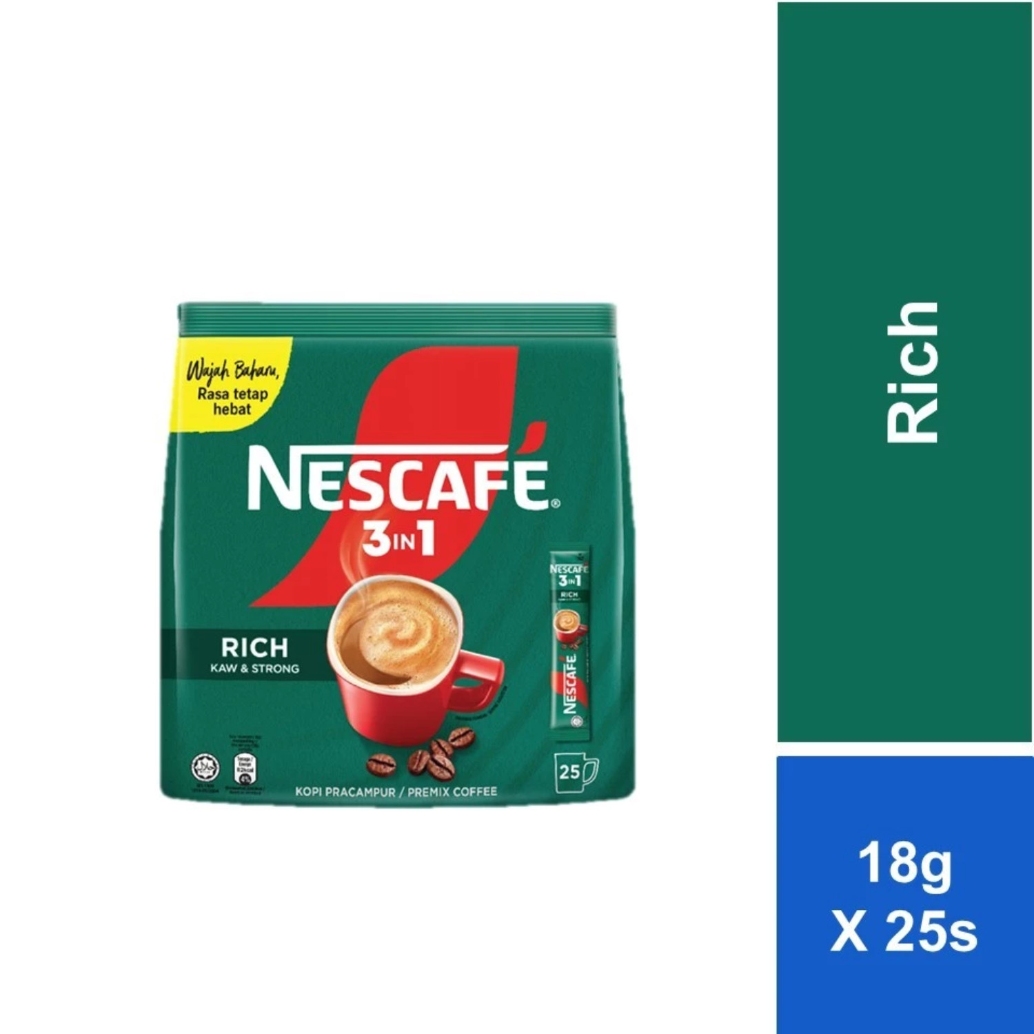NESCAFE 3in1 Rich (18g x 25’s)