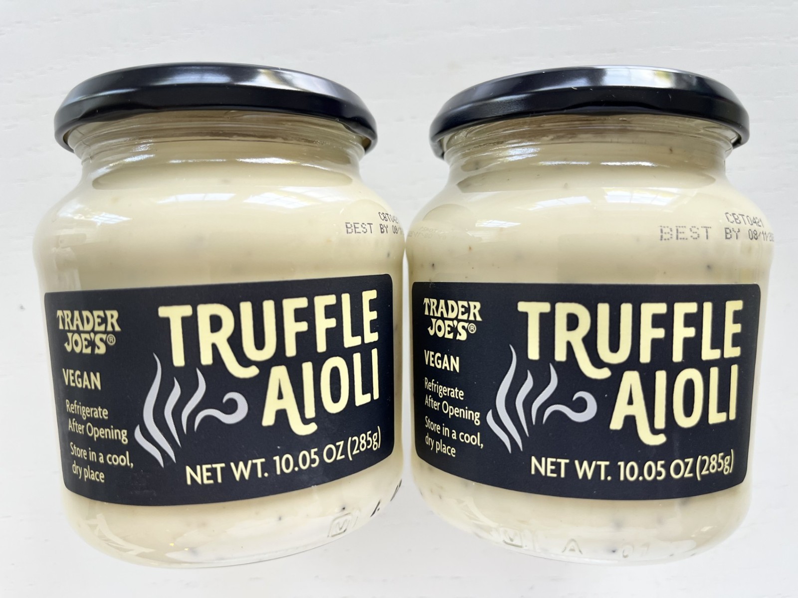Trader Joe Vegan Truffle Aioli 10.05OZ (285g) Jar – Pack Of 2