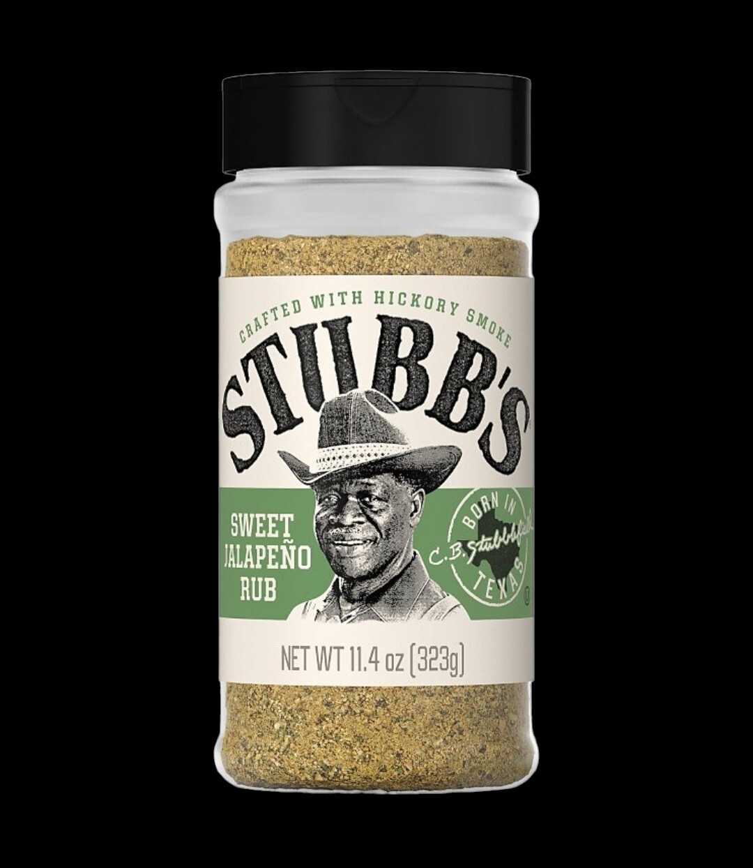 Stubb’s Sweet Jalapeño BBQ Barbecue Rub 12.2oz Mesquite Smoke