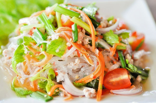 Rosdee Yum Woon Sen Thai Spicy Salad Mix Dressing Powder 40g x 10