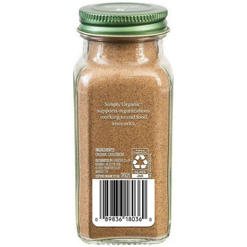 Ssnng Cardamom Bttl 2.82 Oz(Case Of 6) By Simply Organic