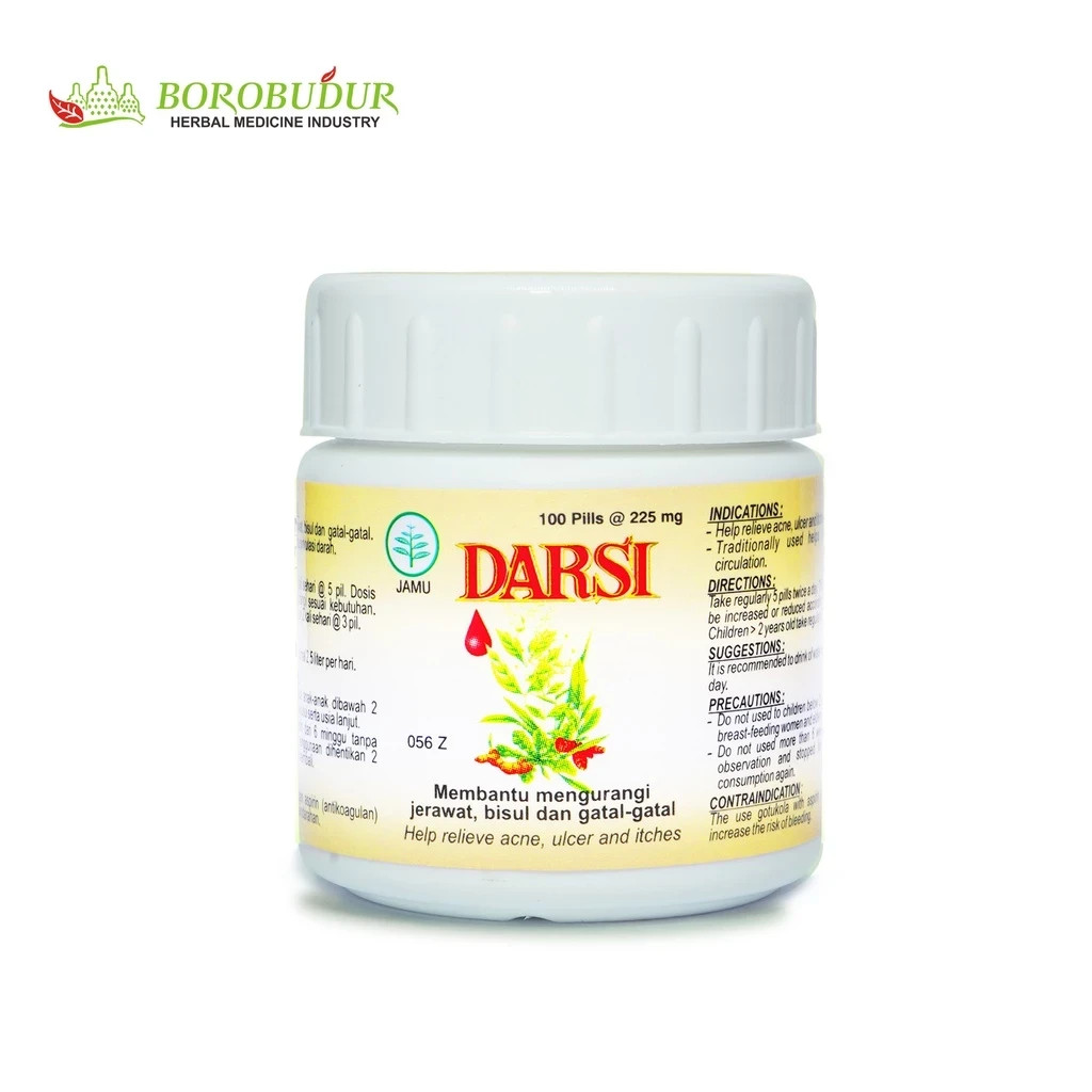 3x Darsi 100 Pills Herbs Spices Extract Natural Organic Pure Herbal Health