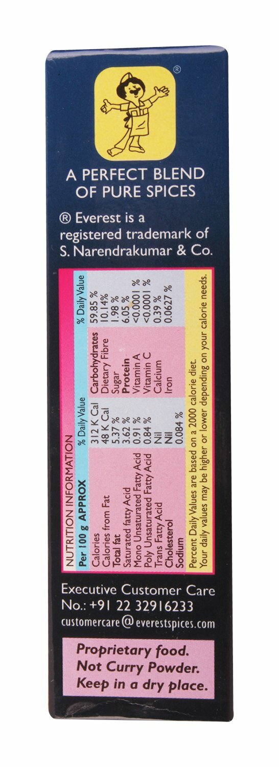 5x50GM (250gm) Everest TEA MASALA Spice Mix for Indian Deshi Chai/ Tea FREE SHIP