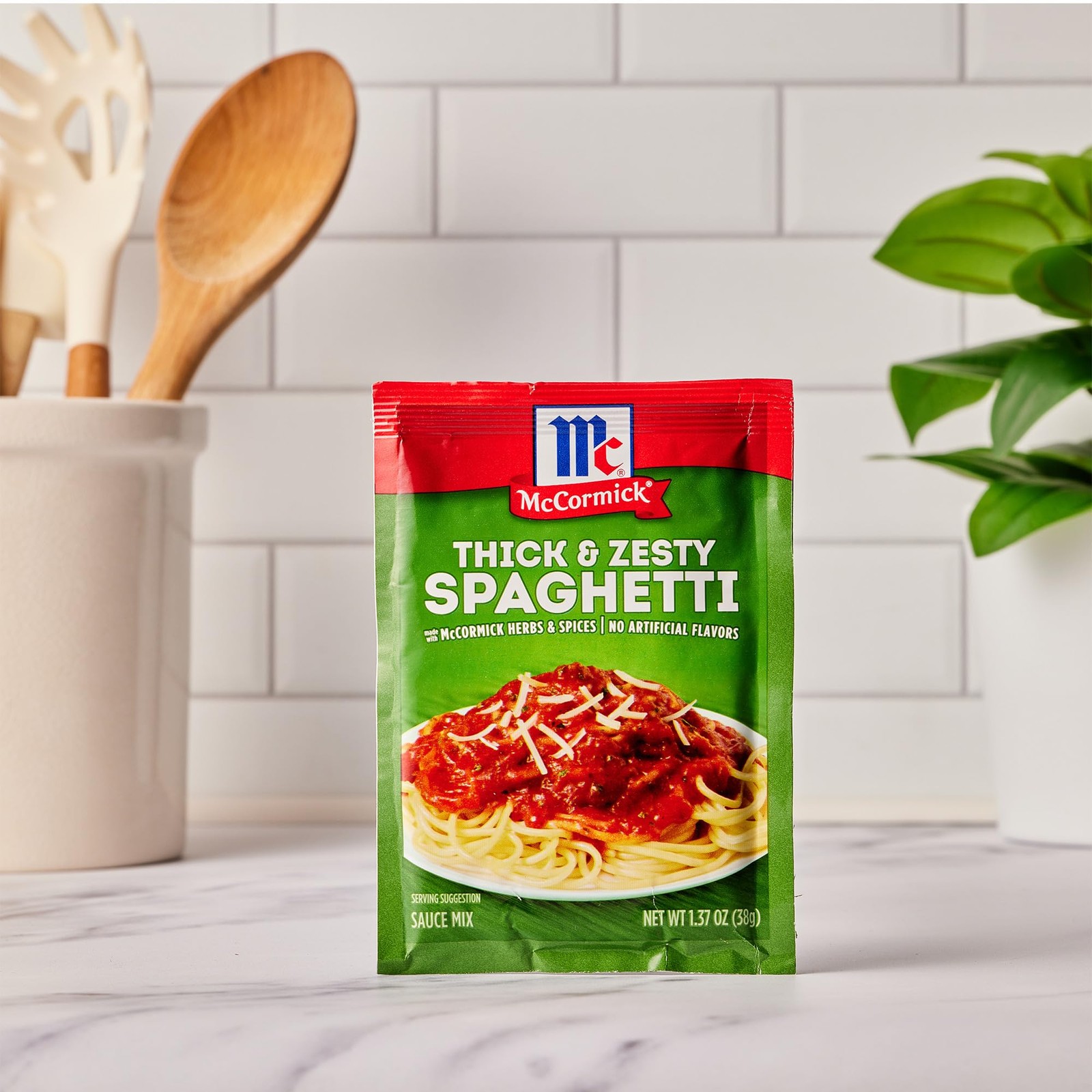 Spaghetti Sauce Seasoning Mix Thick & Zesty No Artificial Flavors Quick and Easy