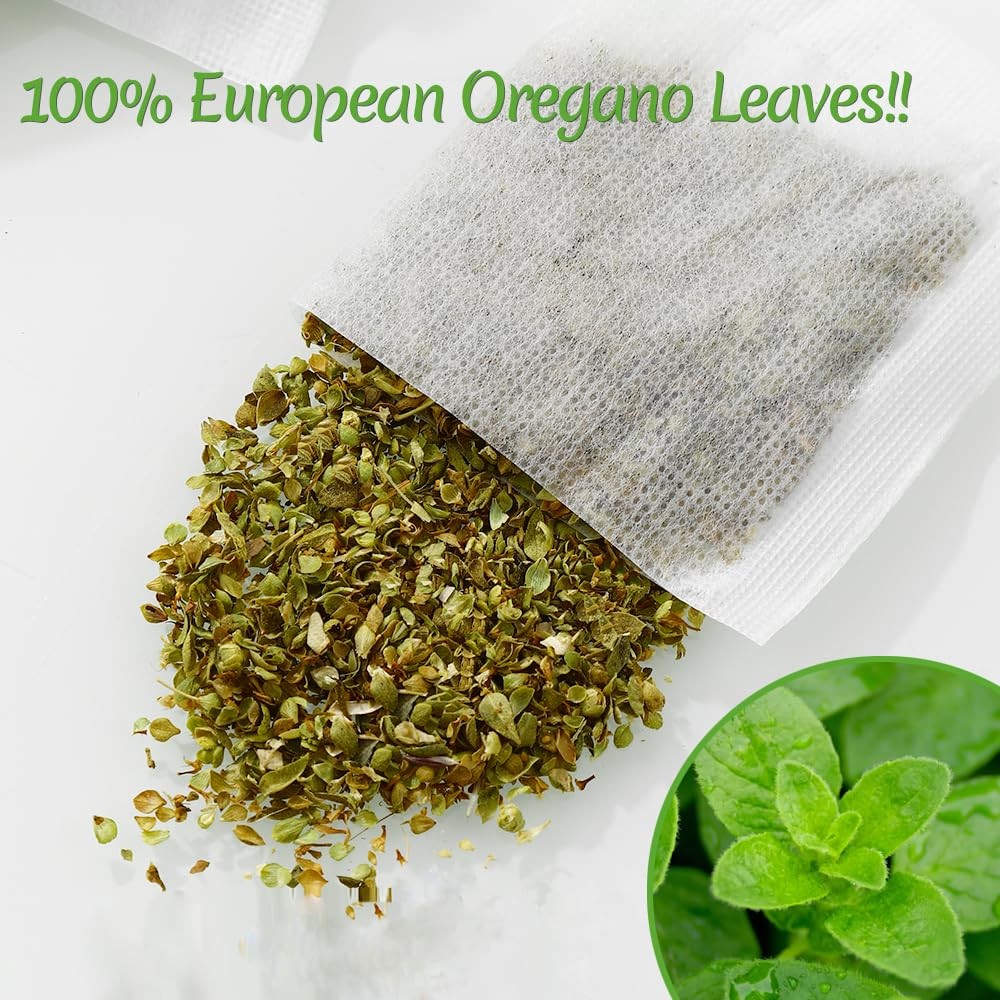Premium 50 Oregano Tea Bags, Made with 100% Natural 50 Count (Pack of 1)